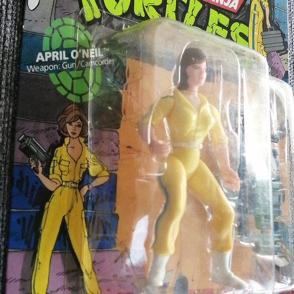 1988 April O'Neil Unpunched TMNT Playmates Teenage Mutant Ninja Turtles. - Picture 5 of 8
